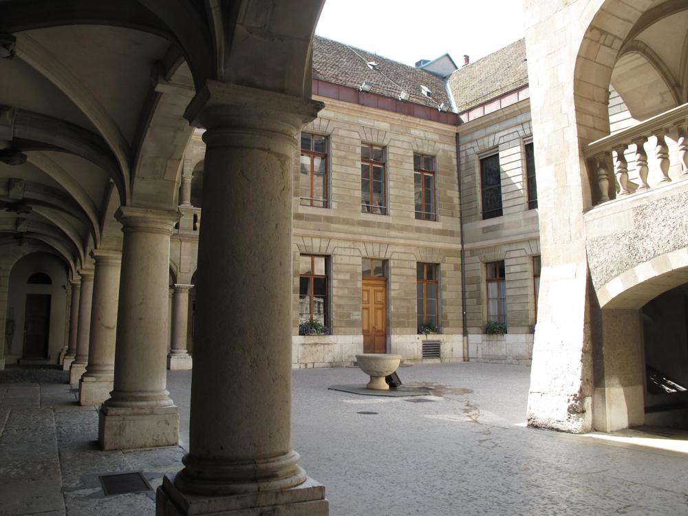 Hotel de Ville de Genève.