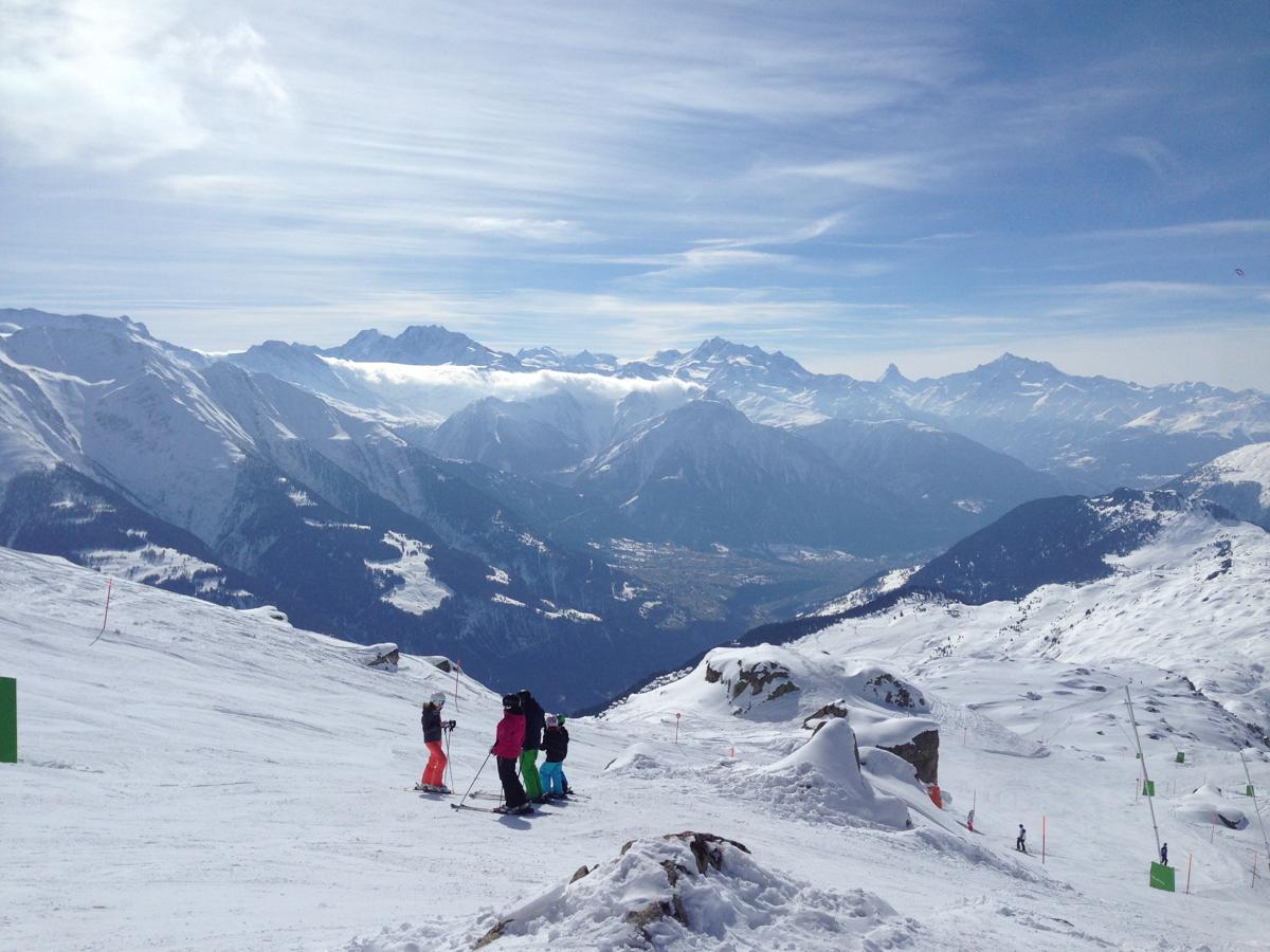 Station de ski. 